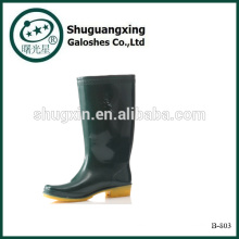 Botas de lluvia B-803 de colección 2014 hombres botas PVC lluvia Botas Hombre de moda